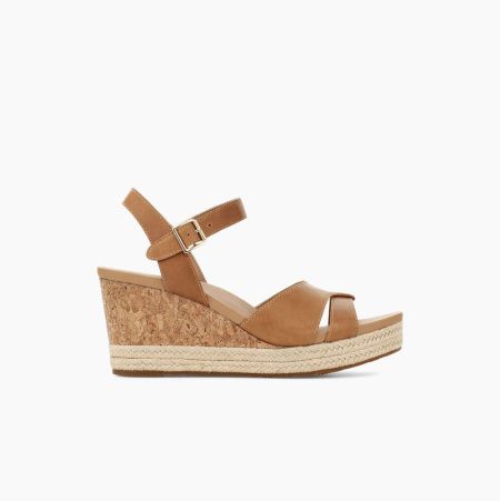 UGG Cloverdale - Sandaler Dame - Khaki (NO-G198)